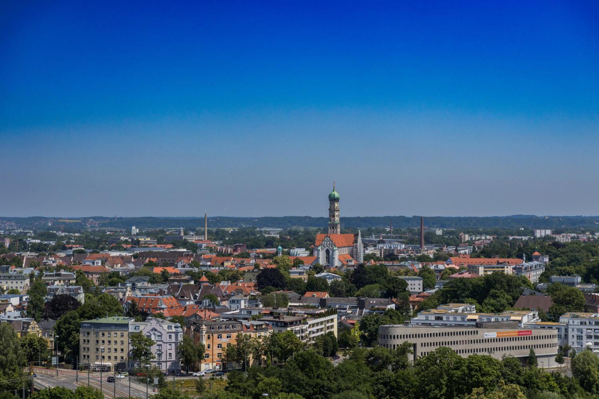 Fresh Apartment - 20Th Floor - Netflix - Center Augsburg Buitenkant foto